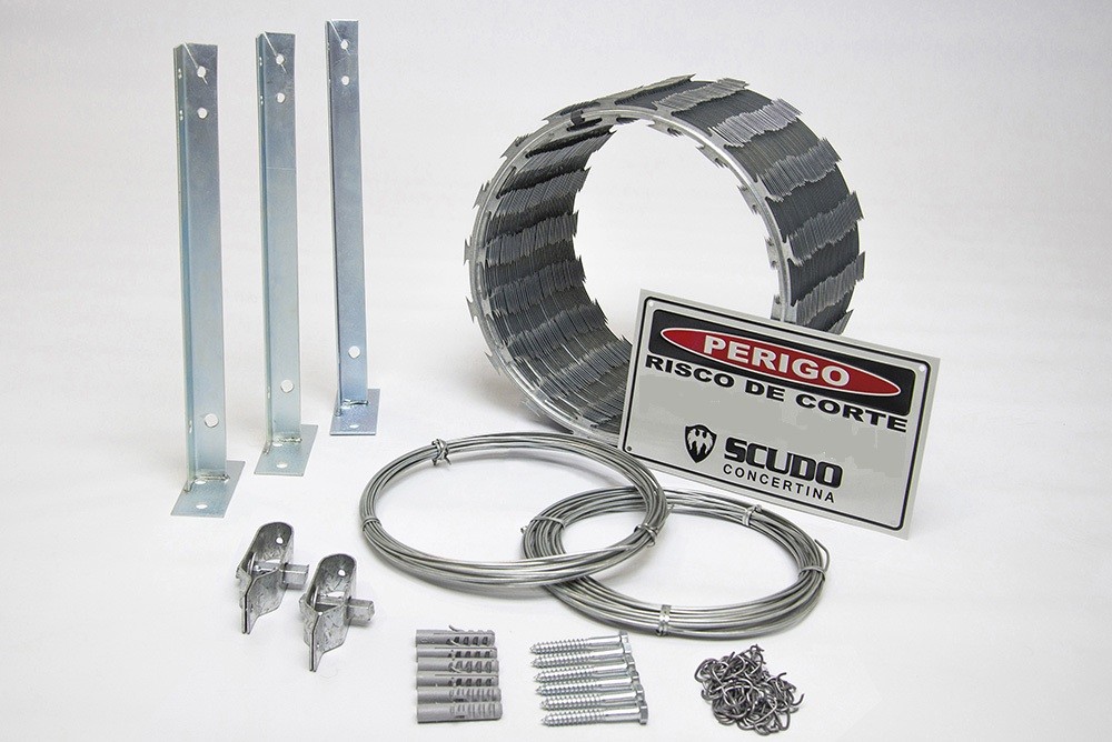 Imagem em destaque do produto KIT CONCERTINA 30 SIMPLES 10M